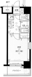 メインステージ茅場町の物件間取画像